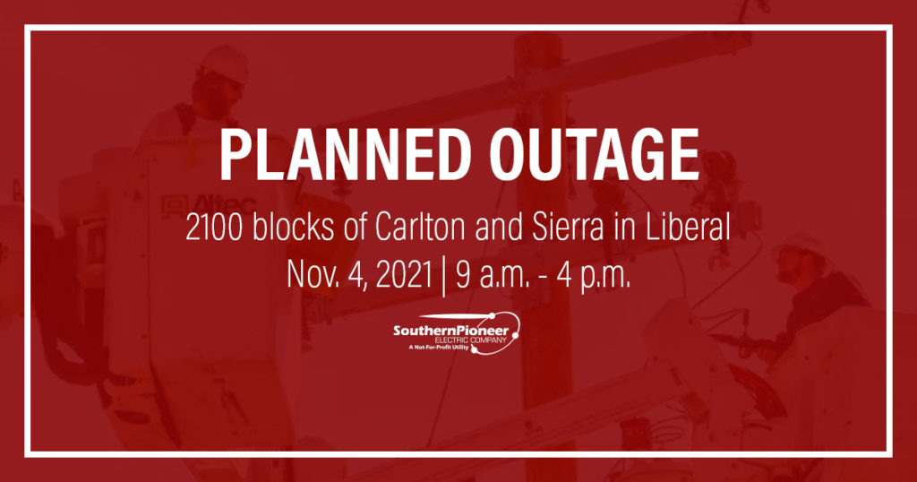 PLANNED OUTAGE NOTICE Southern Pioneer
